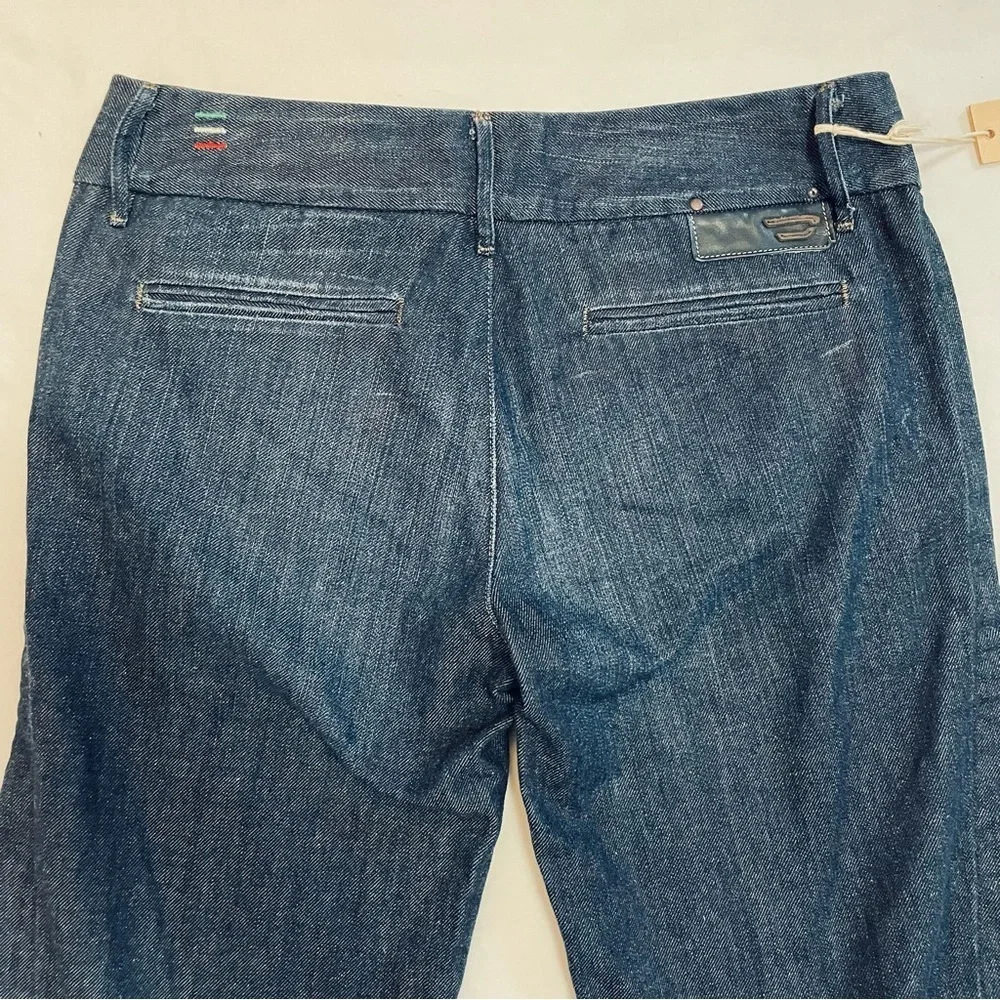 NWT New $240 Diesel Bootik Blue Jeans Made In Italy Size 31 x 34